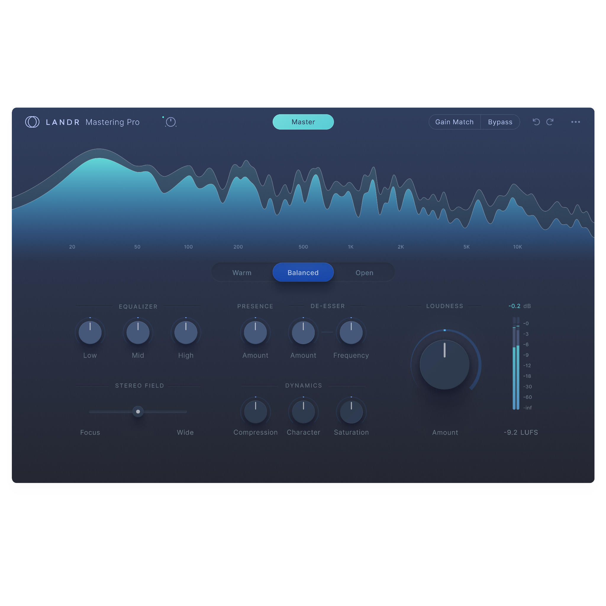 LANDR Mastering Plugin PRO | LANDR